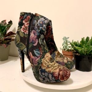 Floral Booties